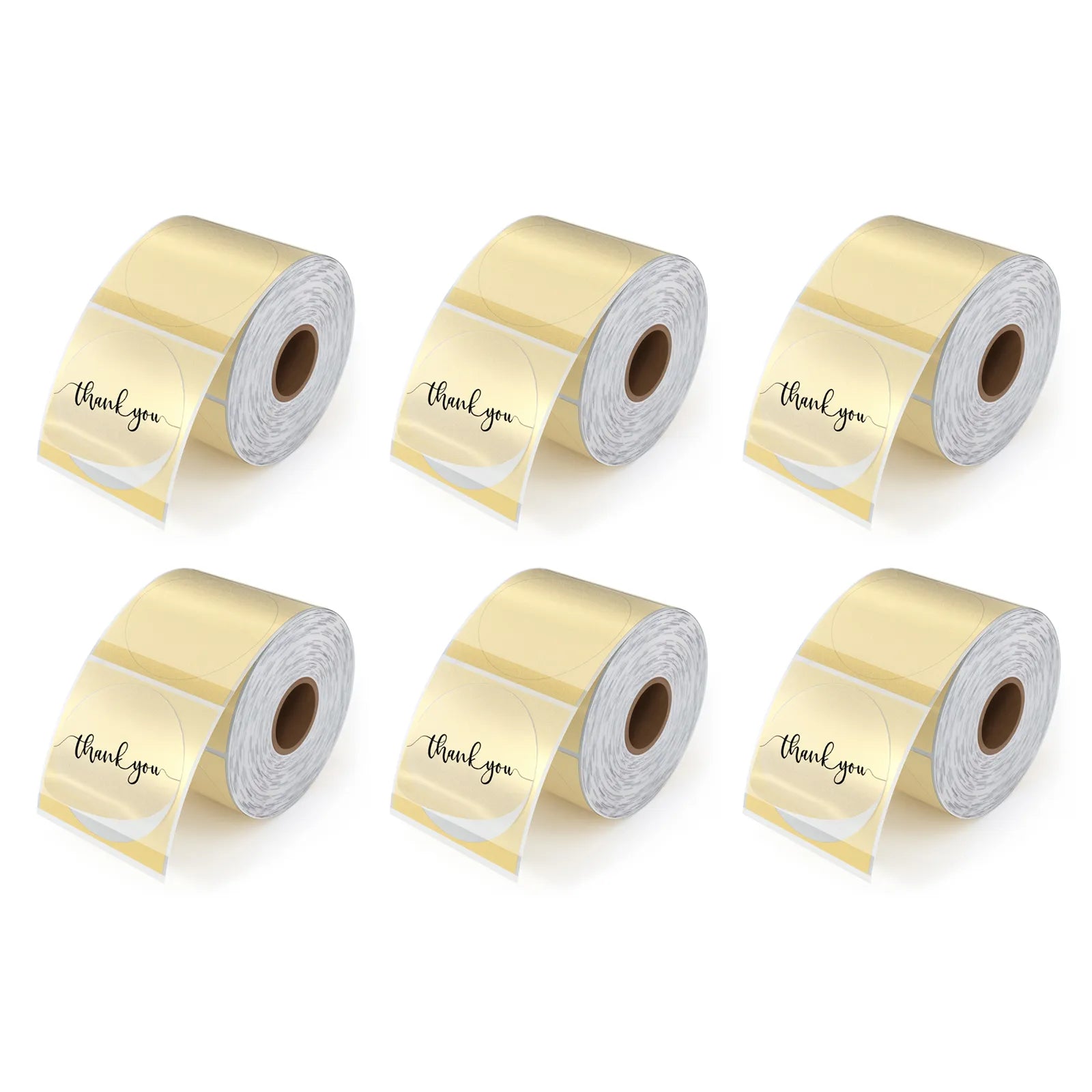1 x 500 White Labeling Tape - Case of 3