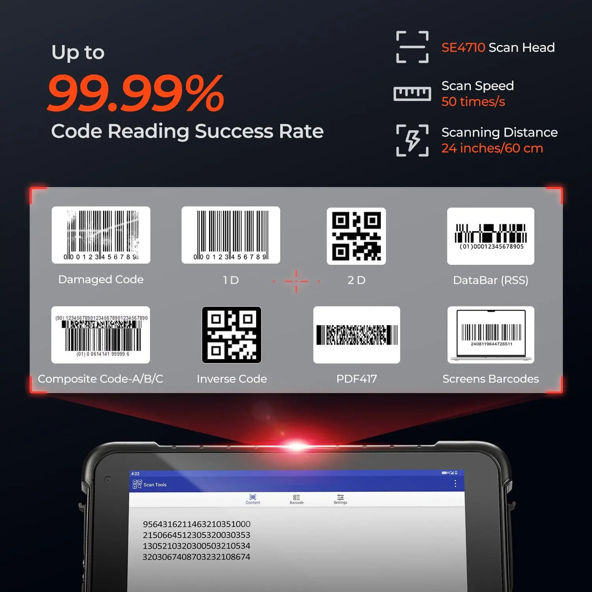 IRT01P Android Barcode Scanner Tablet – MUNBYN