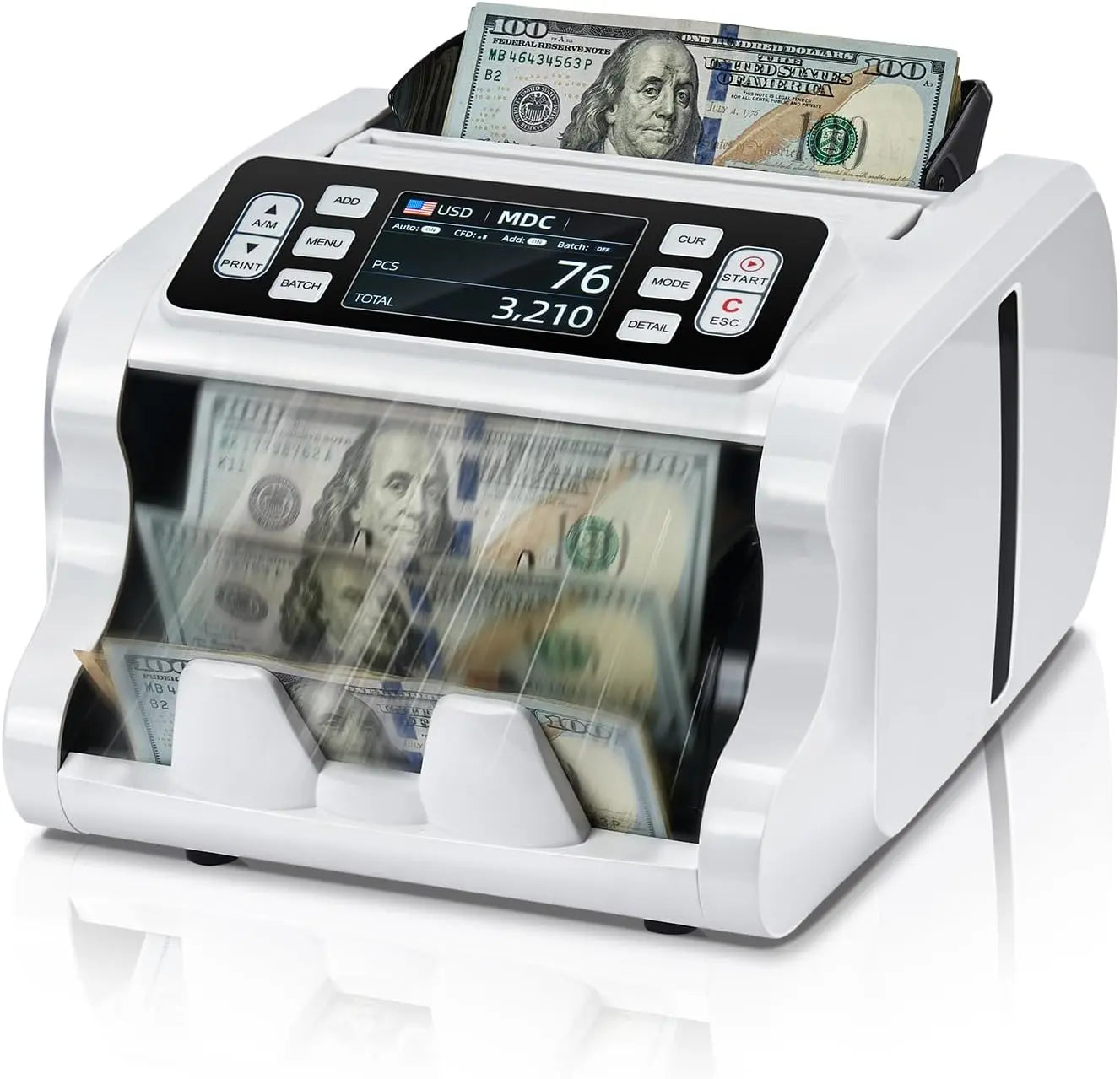 MUNBYN Money Counter Machine with LCD Display - IMC51