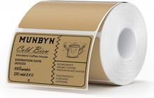 MUNBYN 3"x2" Generic Rectangle Series Thermal Labels (500/Roll)