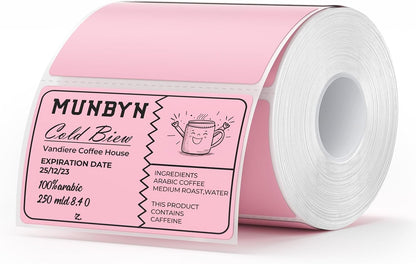 MUNBYN 3"x2" Generic Rectangle Series Thermal Labels (500/Roll)