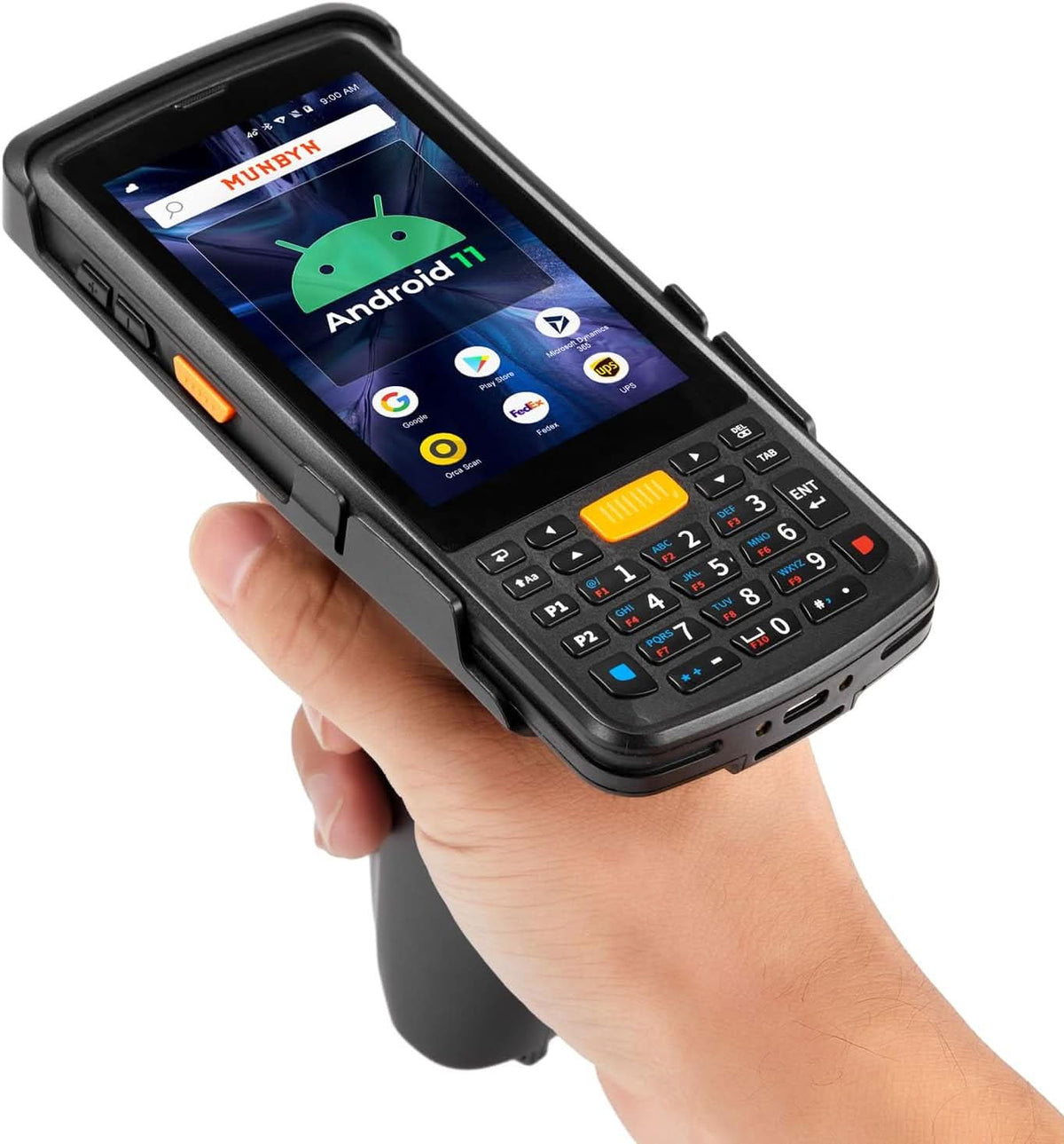 MUNBYN 2024 New Android Barcode Scanner with Pistol