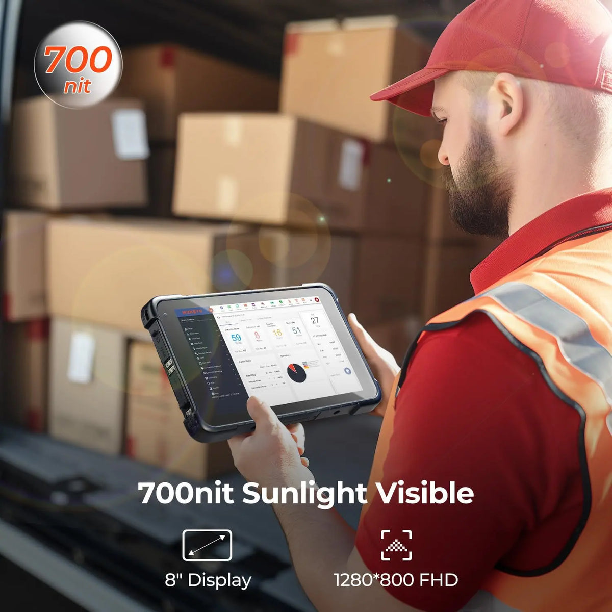 Android Scanner Tablet IRT01P Android Barcode Scanner Tablet – MUNBYN