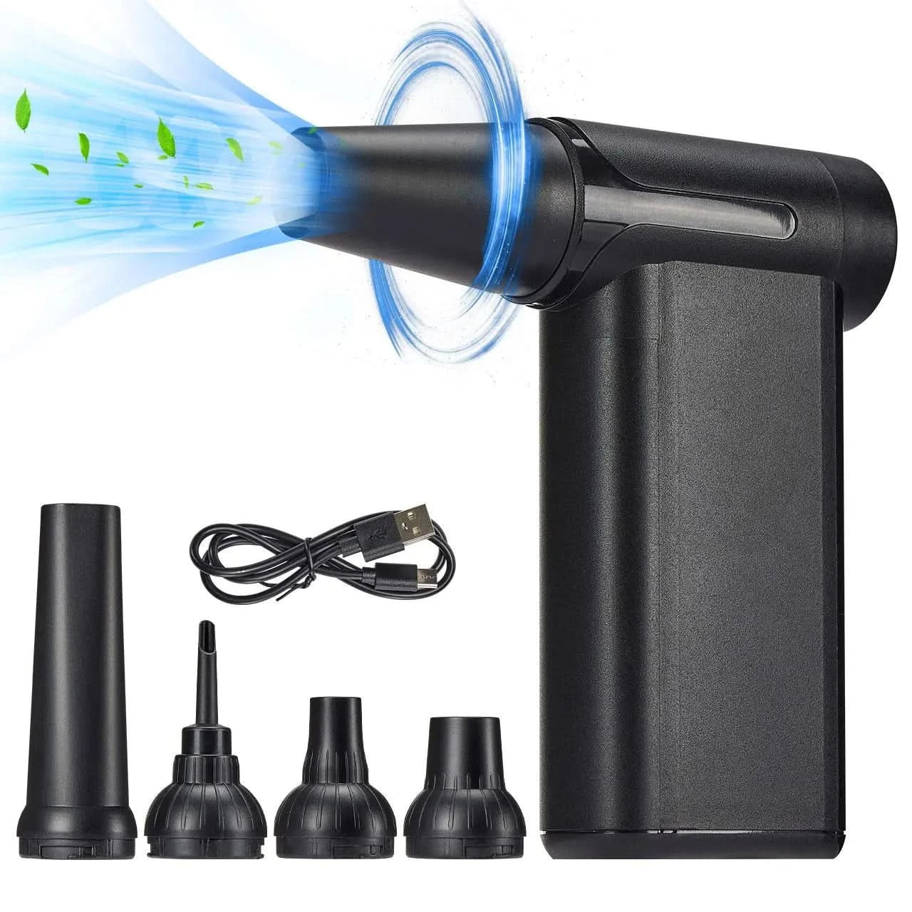 MUNBYN Mini Portable Electric Air Duster for Keyboard