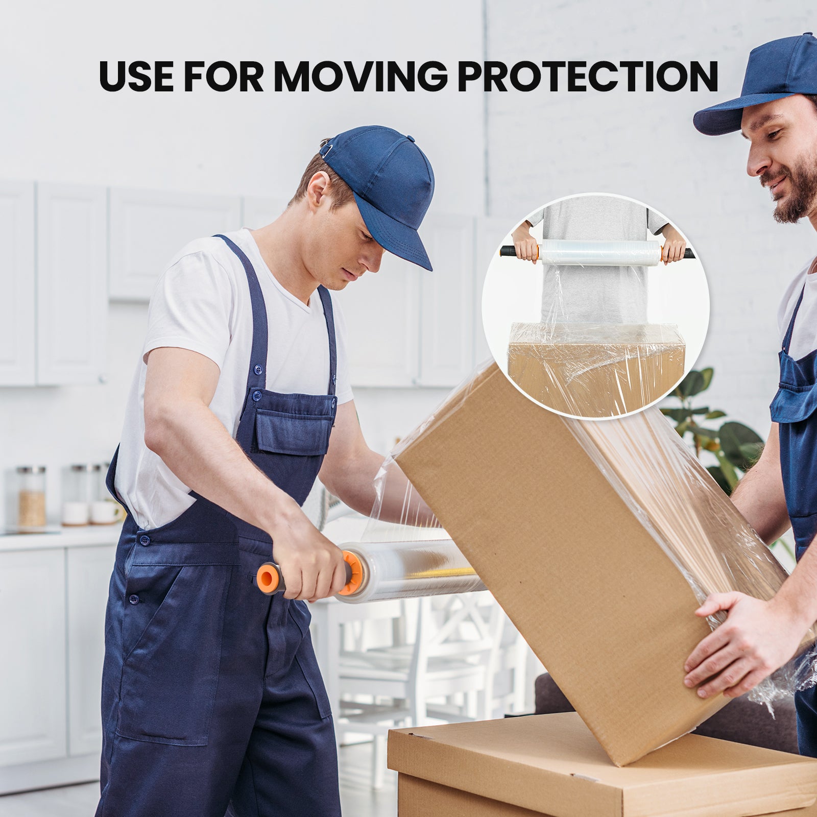 MUNBYN stretch film is truly an essential tool in any packing, shipping, or moving process.