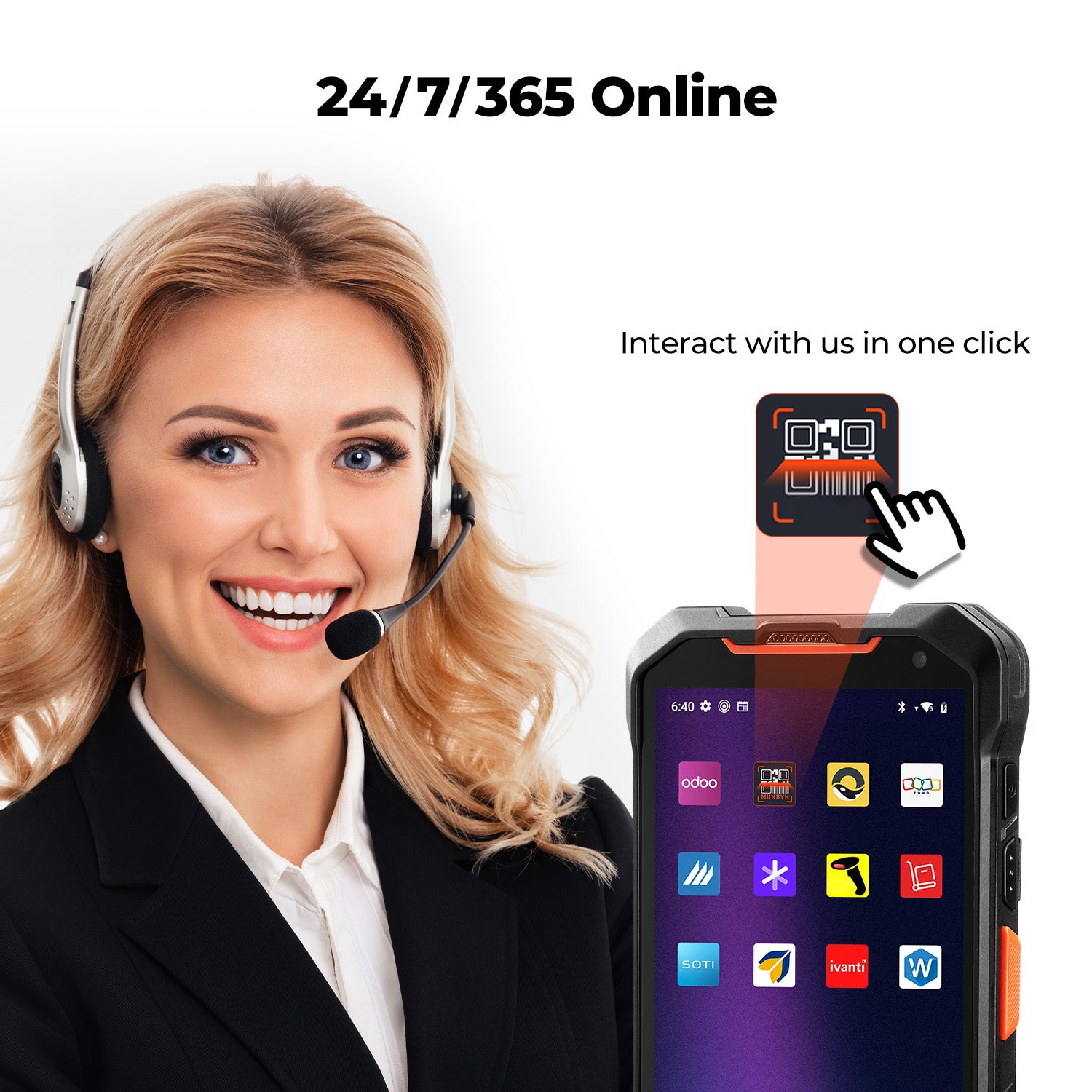 M-Scan AS01 Barcode Scanner