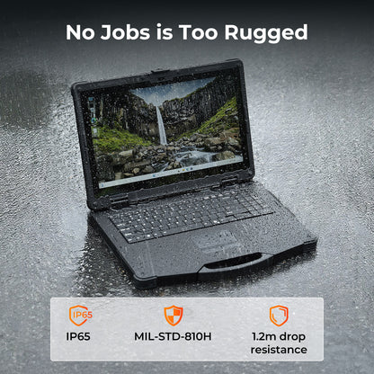 MUNBYN IRX16 Windows 11 Pro 15.6" Wi-Fi 6 1000nit Rugged Windows Tablet