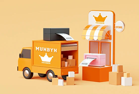 MUNBYN® Official: Thermal Label Printer and Shipping Labels