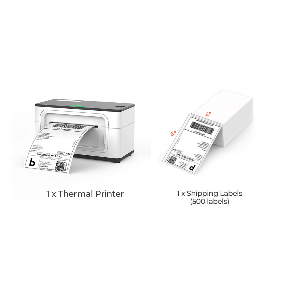 MUNBYN RealWriter 941 USB Thermal Shipping Label Printer Kit