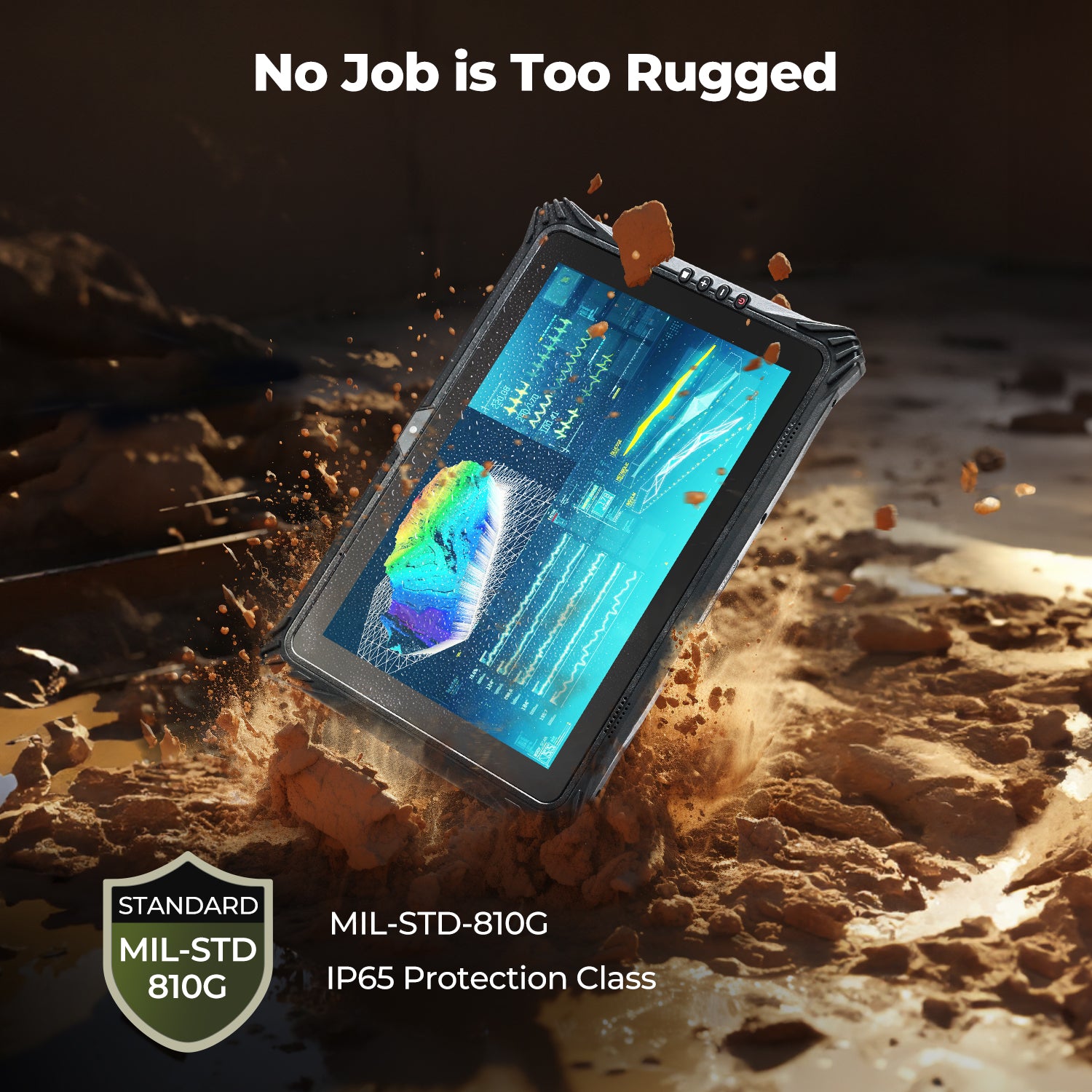 MUNBYN Rugged Tablet IRT09