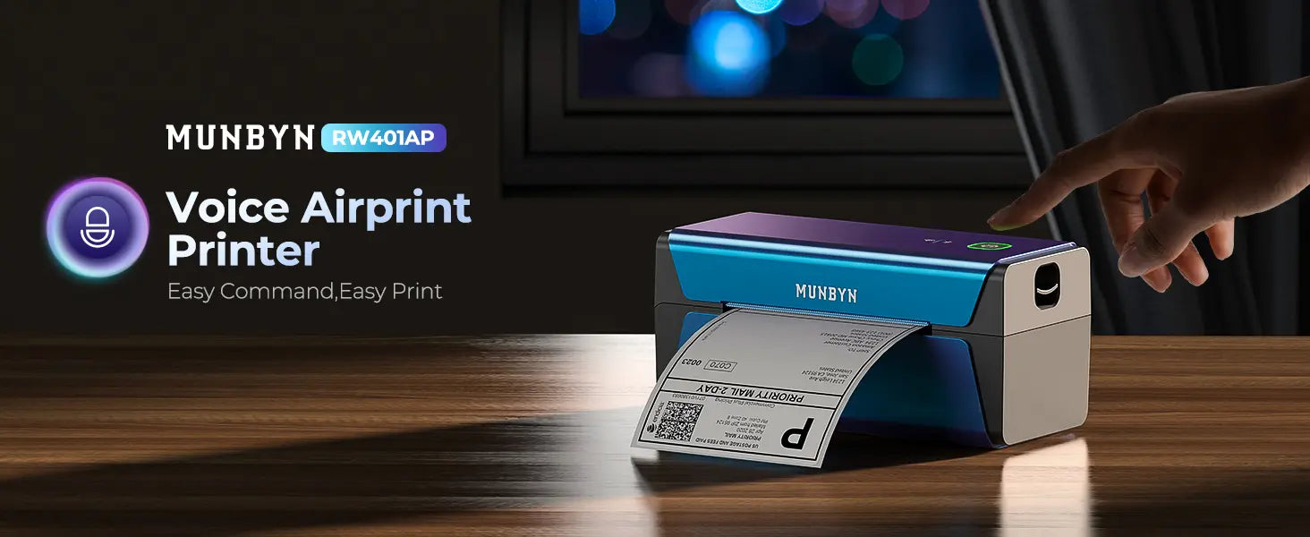 Munbyn Lettering MUNBYN AirPrint Label Printer RW401AP
