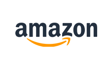 Amazon logo on a white background