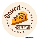 MUNBYN custom labels shown on a sheet, designed for DIY labeling projects, featuring various sizes and shapes for versatile use.