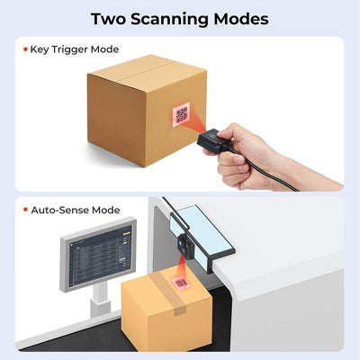 MUNBYN Fixed Mount 1D/2D Barcode Scanner
