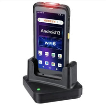 MUNBYN Android 13 with Zebra SE4710 Barcode Scanner Wi-Fi 6, 4G LTE with Dock Charger