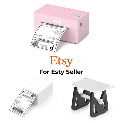 MUNBYN RealWriter 130B Printer & 4x6 Labels Etsy Shipping Classic Kit