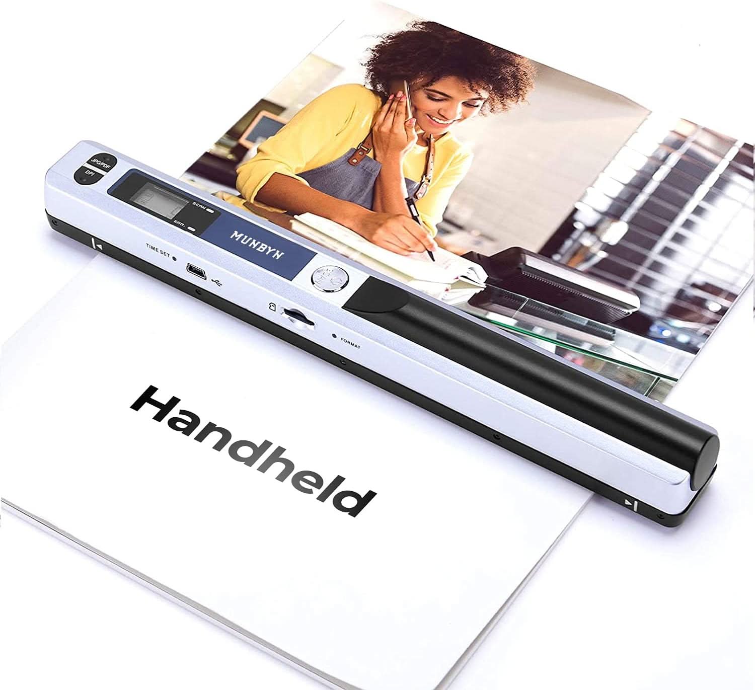 MUNBYN IDS001 Portable Handheld Scanner
