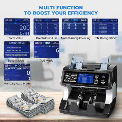 IMC01 Money Counter - MUNBYN