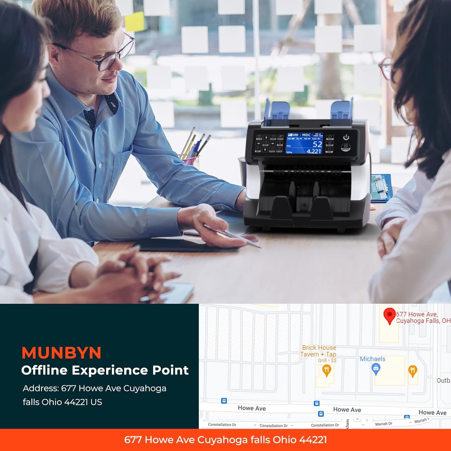 IMC01 Money Counter - MUNBYN