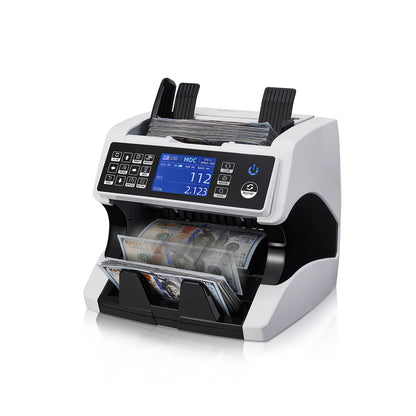 MUNBYN IMC01 Bank-Grade Money Counter | UV/IR/MG Detection for Mixed Bills & Multi-Currency