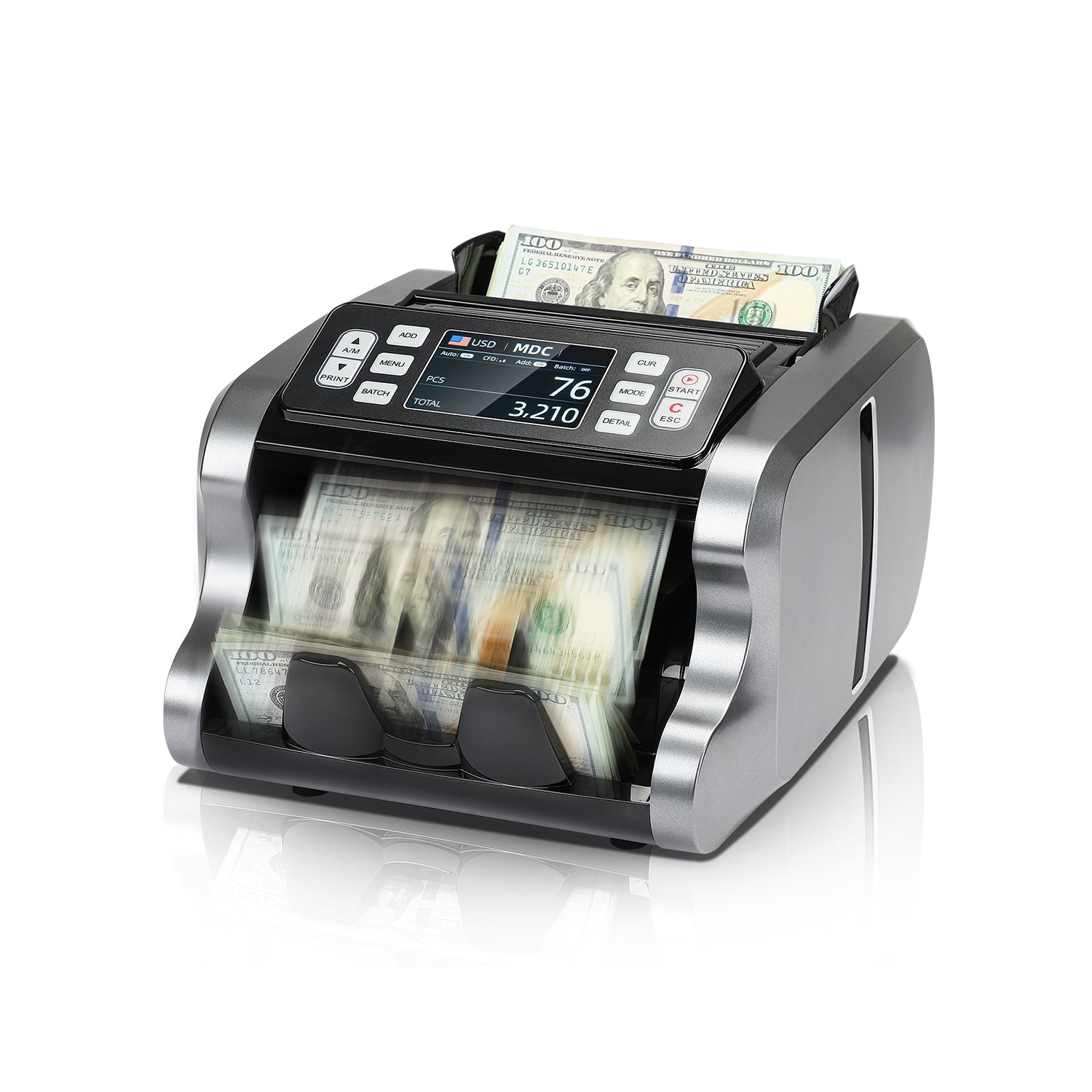 MUNBYN IMC09 Bank-Grade Money Counter