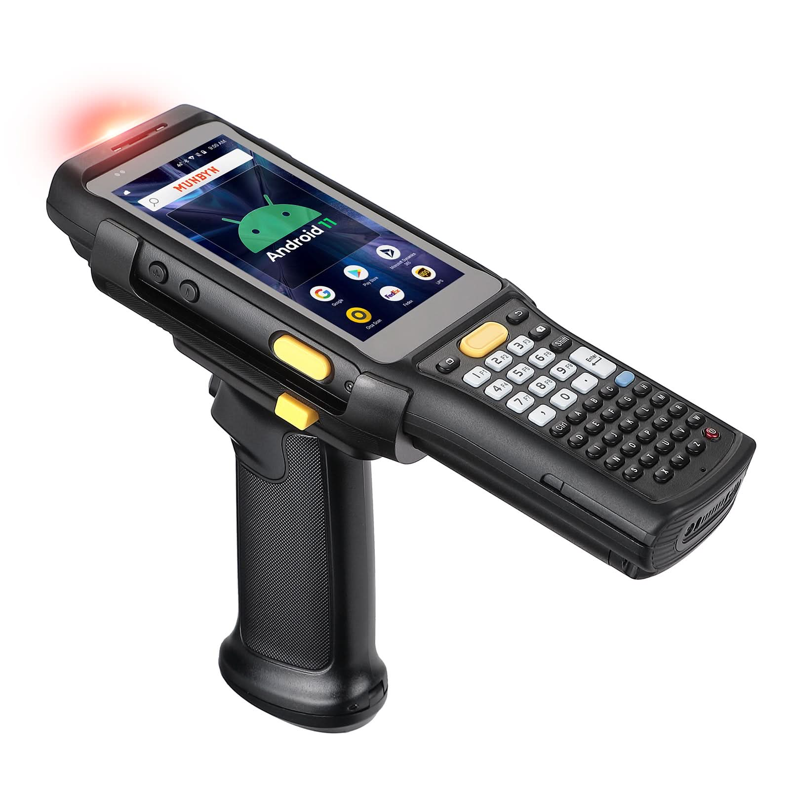 MUNBYN 088P 2024 New Long Range Android Barcode Scanner (Android 13 Upgradeable)