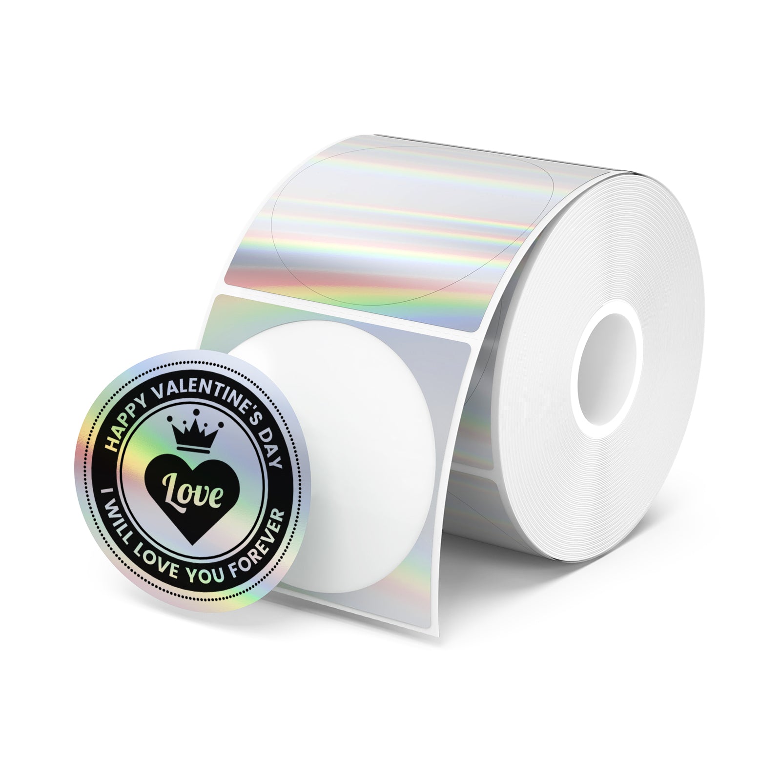 Holographic Silver Labels