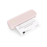 MUNBYN ITP04 Inkless A4 Portable Wireless Printer - Pink