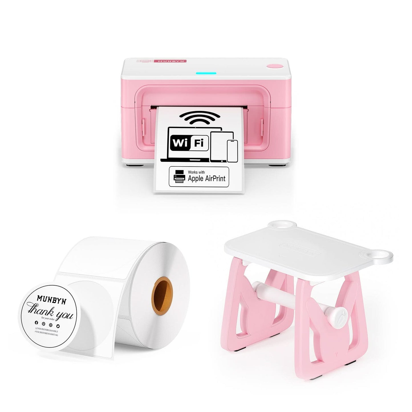 MUNBYN RealWriter 941AP AirPrint Thermal Label Printer Kit