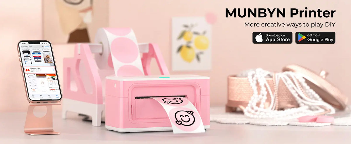 Munbyn Lettering MUNBYN Airprint Thermal Printer 941AP | MUNBYN – MUNBYN