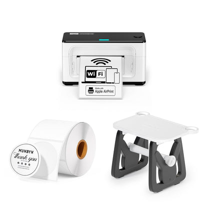 MUNBYN RealWriter 941AP AirPrint Thermal Label Printer Kit