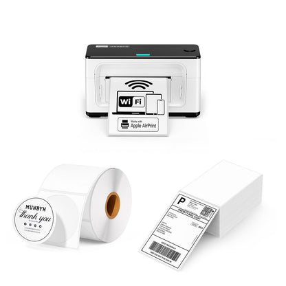 MUNBYN RealWriter 941AP AirPrint Thermal Label Printer Kit