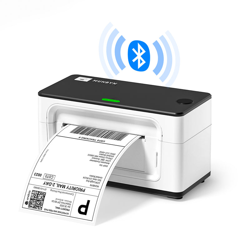 Thermal Label Printer, Shipping Label Printer 4x6, Commercial Direct  Desktop Label Printer for Small Busines, Compatible with , ,  Shopify