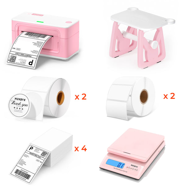 MUNBYN RealWriter 941B Bluetooth Thermal Label Printer Kit
