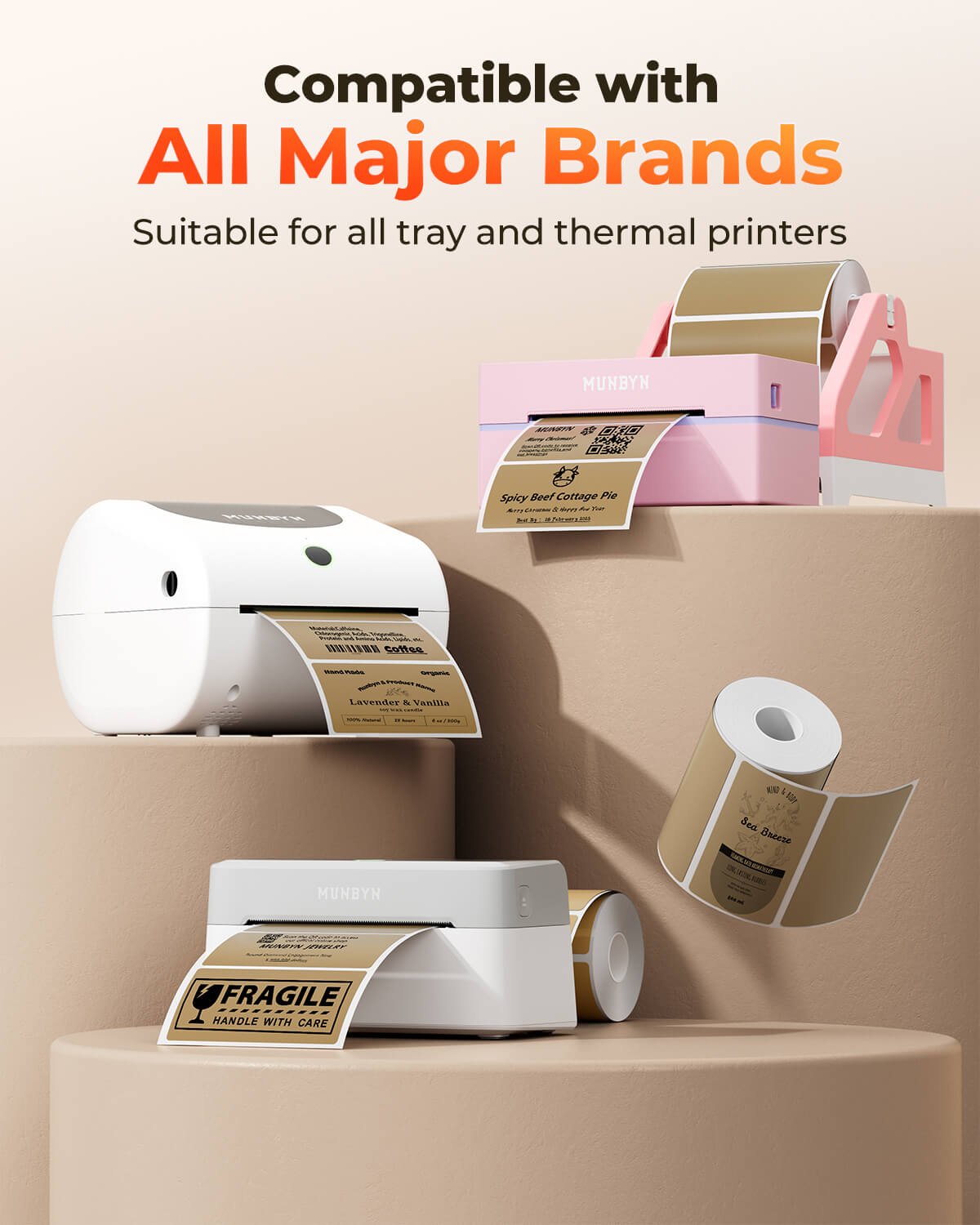 4" x 2"  Rectangle Labels