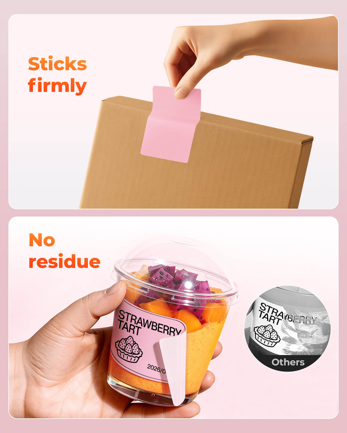 4" x 2"  Rectangle Labels