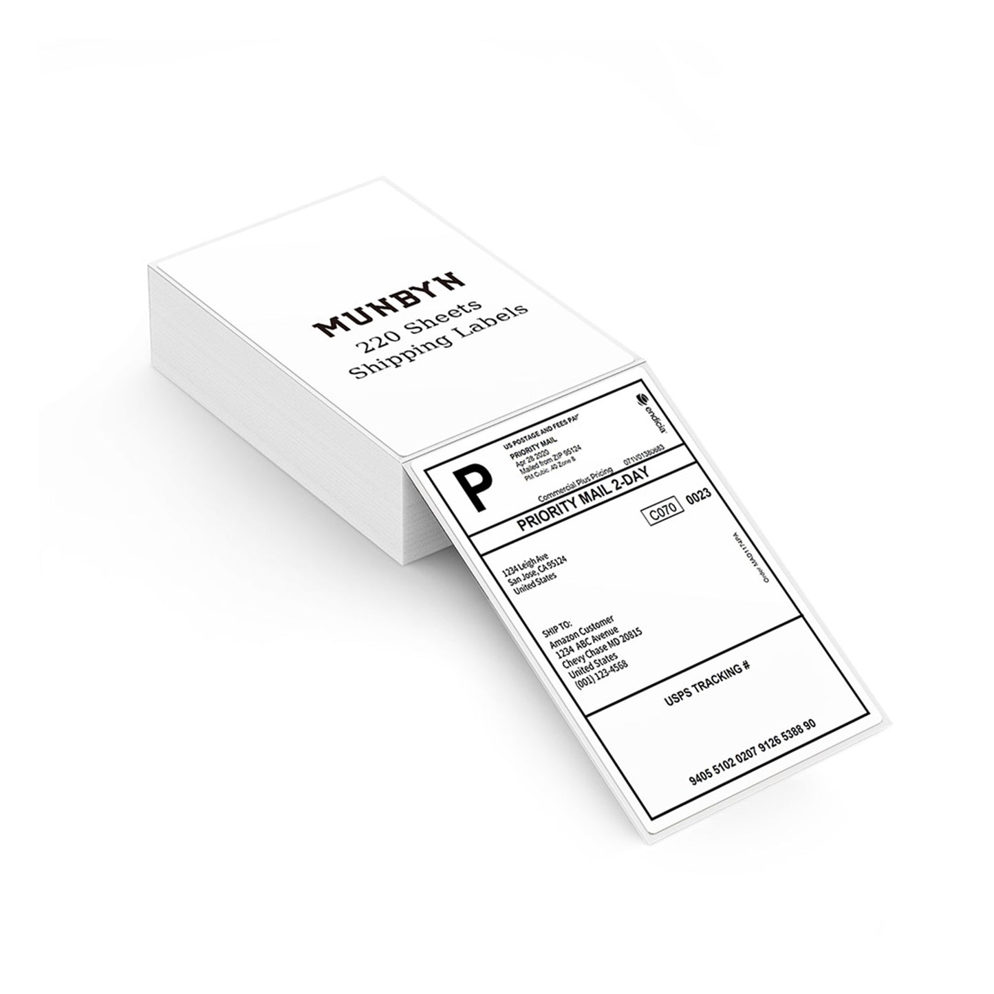 4"x 6" Fan-Fold Labels