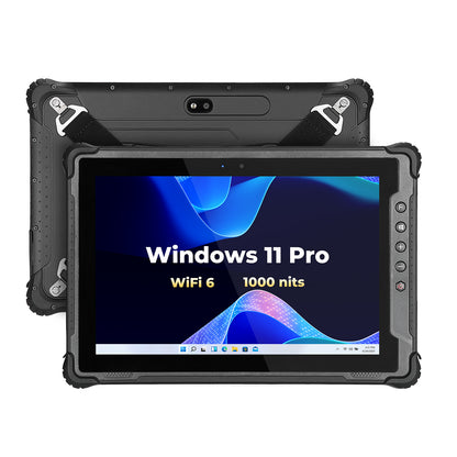 MUNBYN IRT12 Windows 11 Pro Wi-Fi 6 1000nit Rugged Windows Tablet
