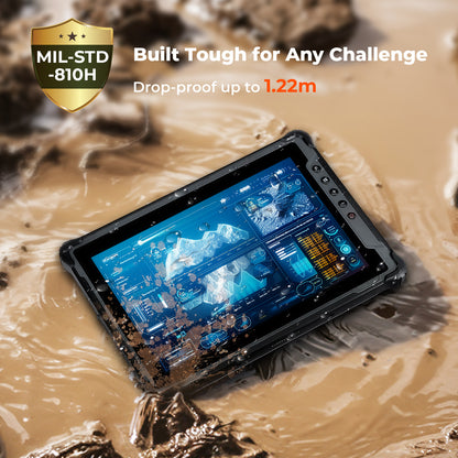 MUNBYN IRT12 Windows 11 Pro Wi-Fi 6 1000nit Rugged Windows Tablet