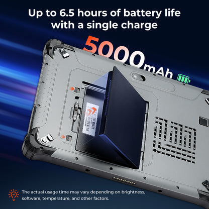 MUNBYN IRT12 Windows 11 Pro Wi-Fi 6 1000nit Rugged Windows Tablet