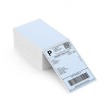 MUNBYN Test Quantity Count label printer paper roll on white background, for use with label printers.