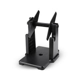 Black MUNBYN 941ST label holder for label printer, accessory for organizing and securing labels in printing setup.