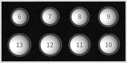 MUNBYN Smart Ring Sizing Kit - Find Your Comfortable Fit Before Purchase Designed for MUNBYN Smart Ring