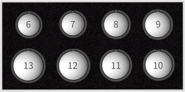 MUNBYN Smart Ring Sizing Kit - Find Your Comfortable Fit Before Purchase Designed for MUNBYN Smart Ring