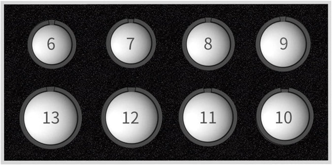 MUNBYN Smart Ring Sizing Kit - Find Your Comfortable Fit Before Purchase Designed for MUNBYN Smart Ring