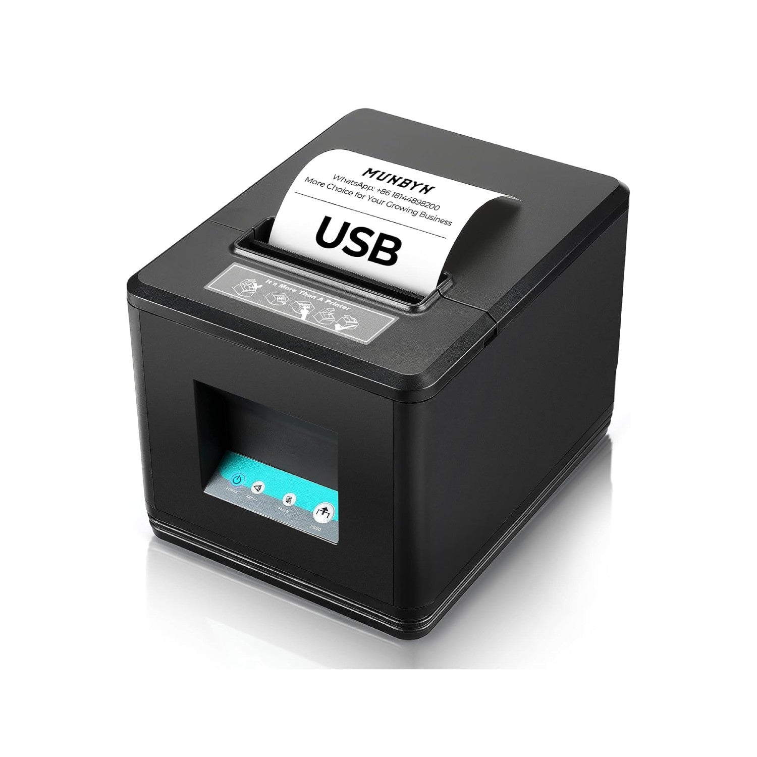 MUNBYN P098 80mm USB Thermal Receipt Printer | MUNBYN