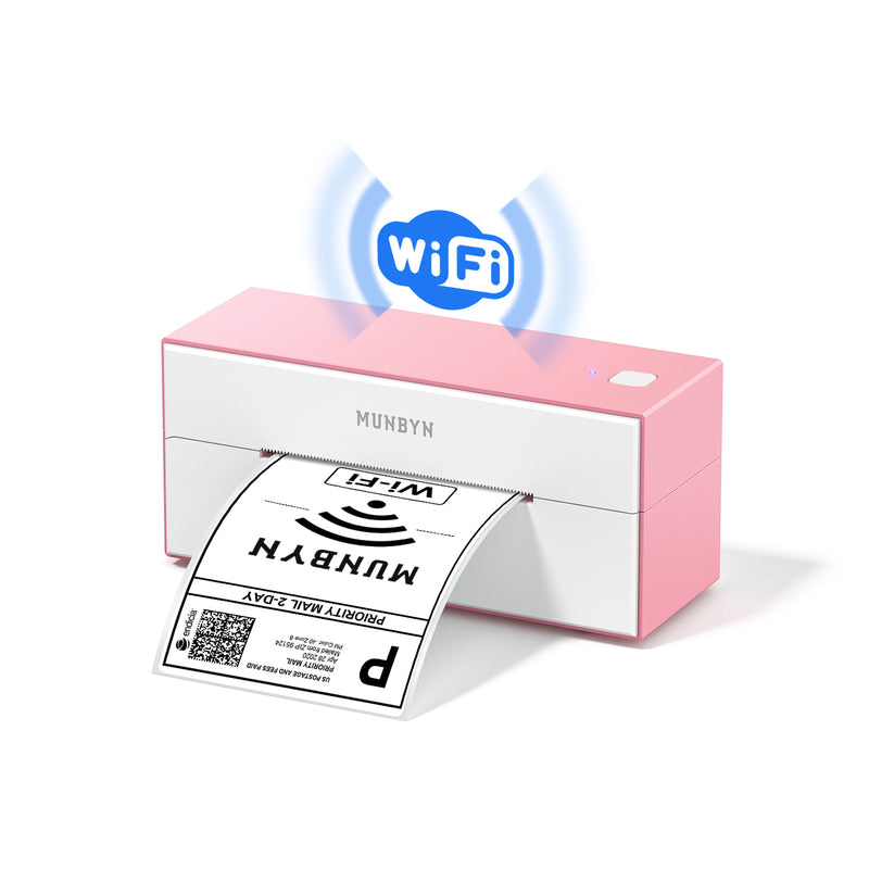 MUNBYN® Pink Digital Shipping Postal Scale IPS01