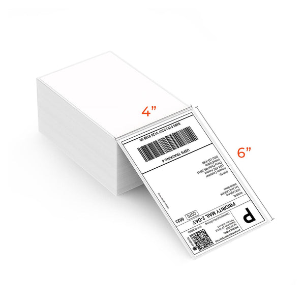 MUNBYN 4x6 Fan-Fold Direct Thermal Shipping Labels for Ecommerce Orders