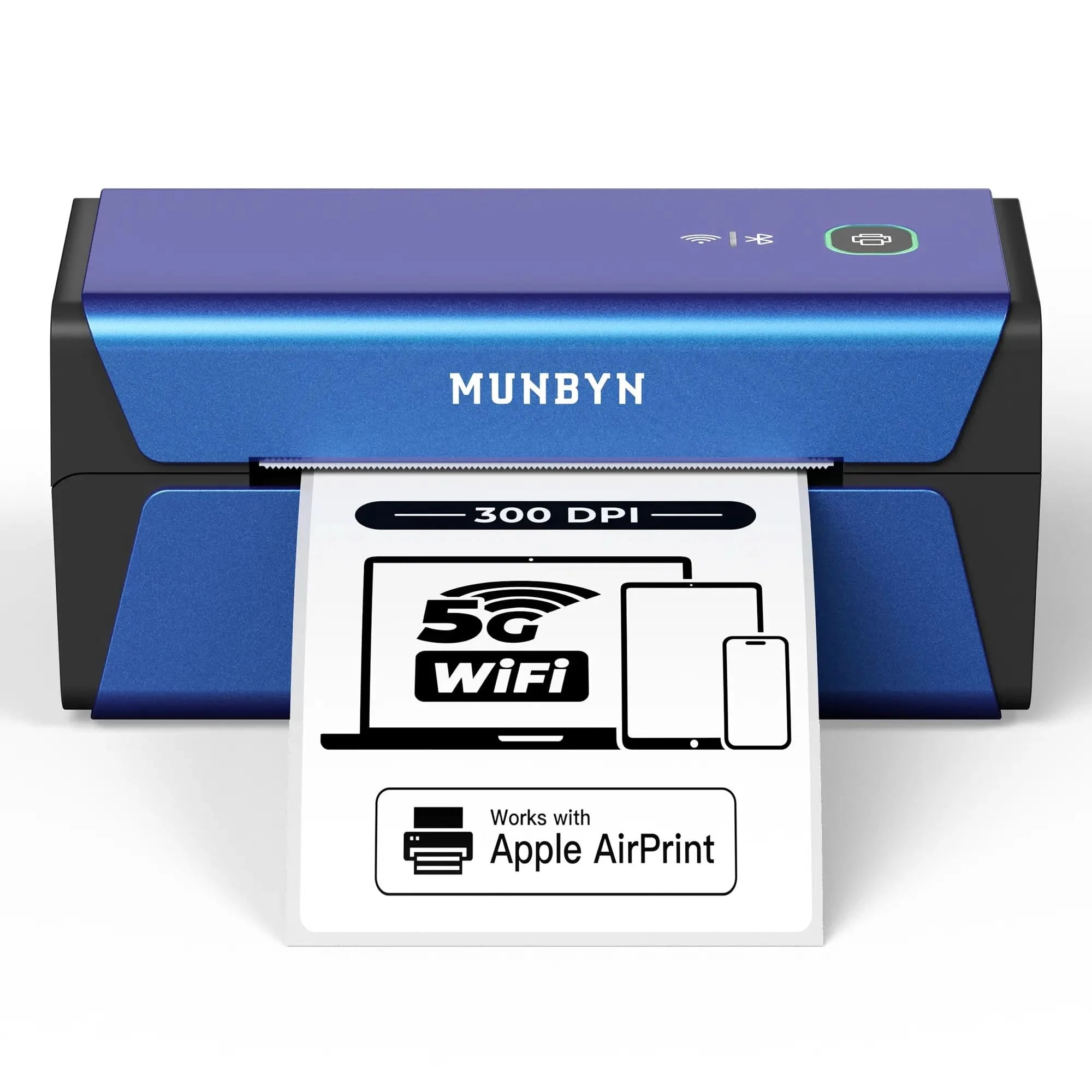 MUNBYN RealWriter 401 AirPrint Voice Controlled Thermal Label Printer