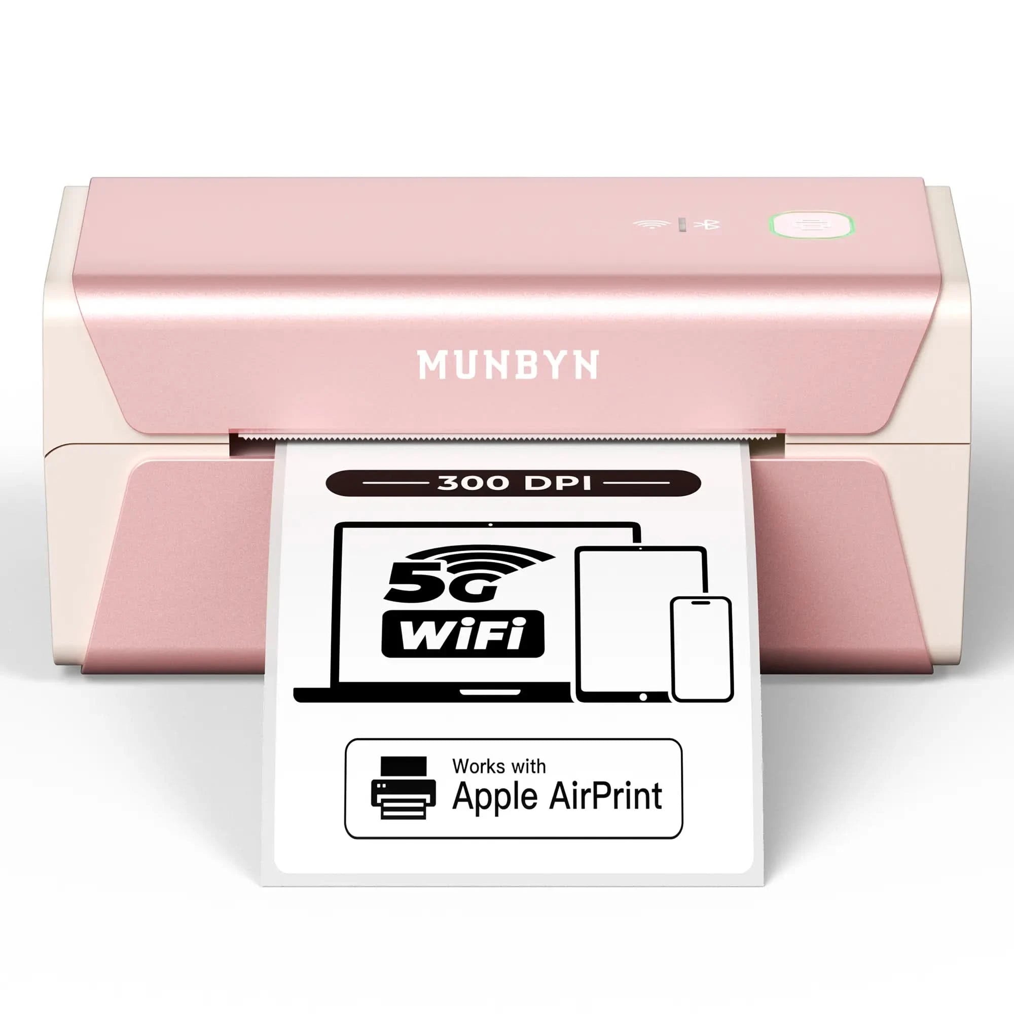 MUNBYN RealWriter 401 AirPrint Voice Controlled Thermal Label Printer